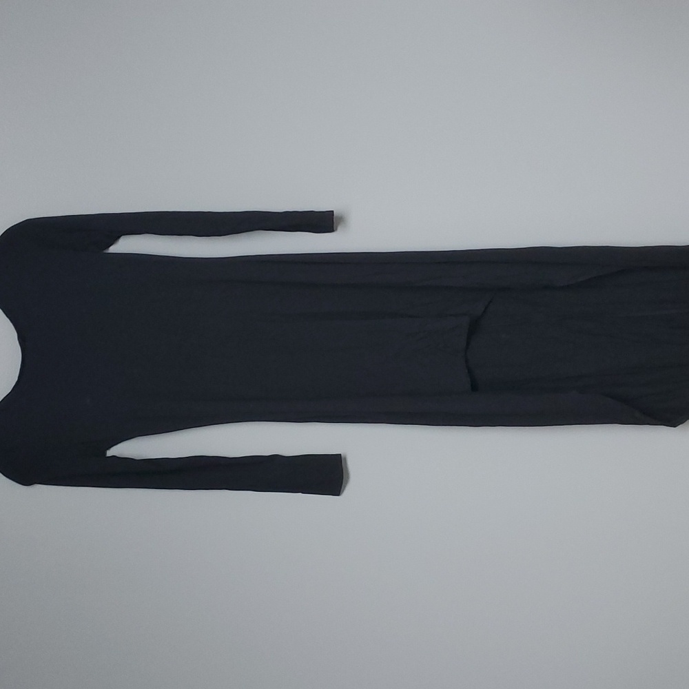 Long sleeve high low dress